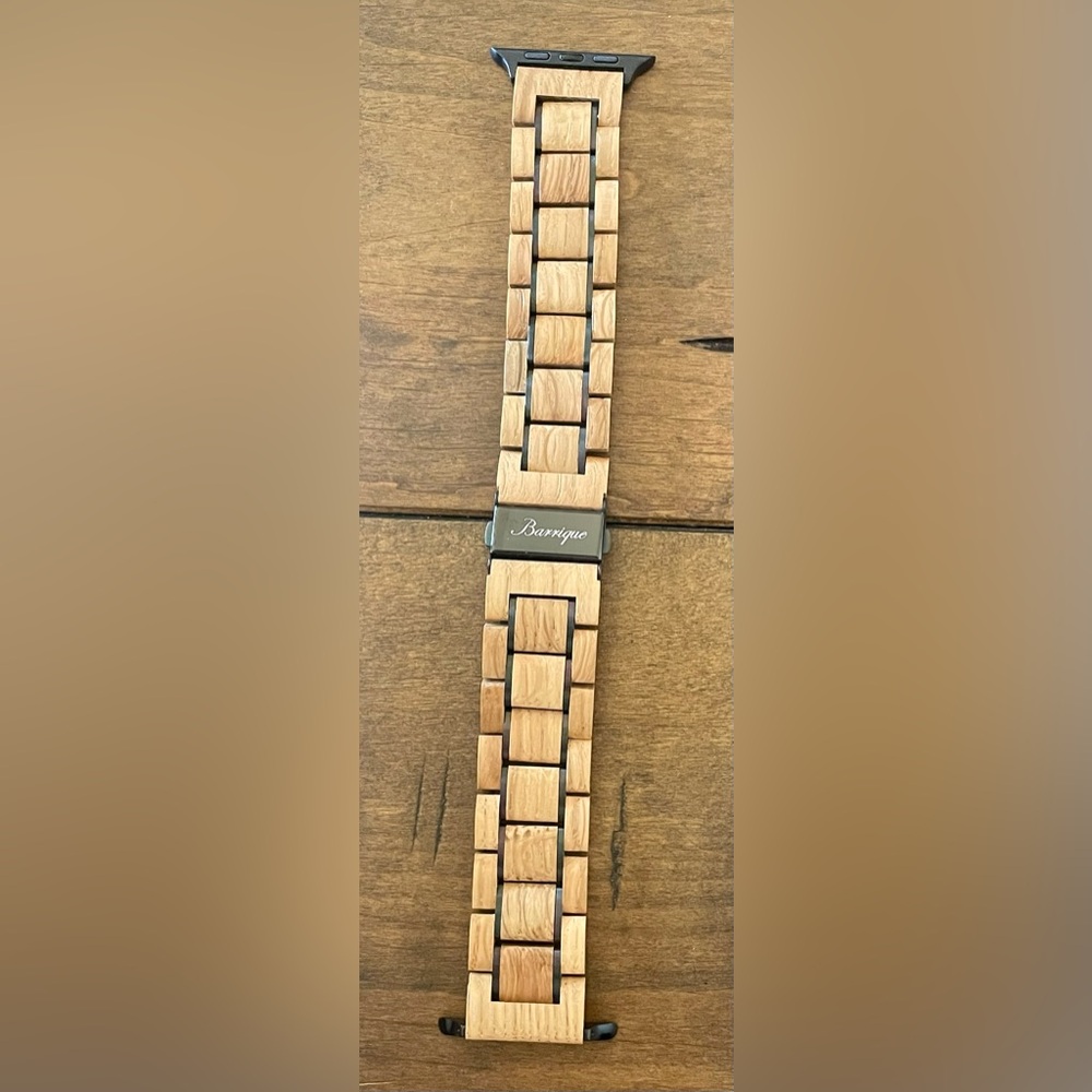 Wooden Apple watch band